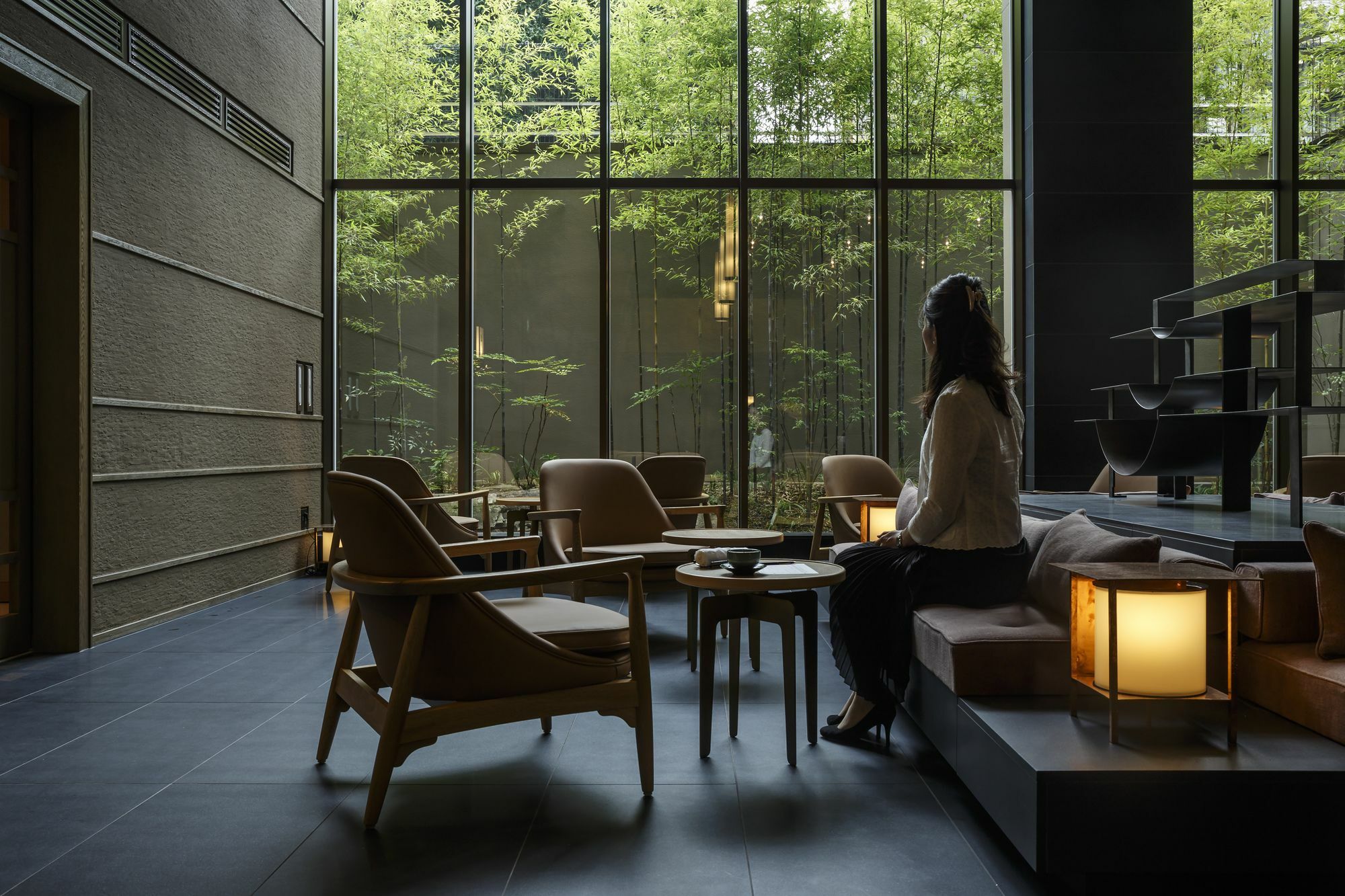 Hotel The Celestine Kyoto Gion Exterior foto The lounge at the hotel